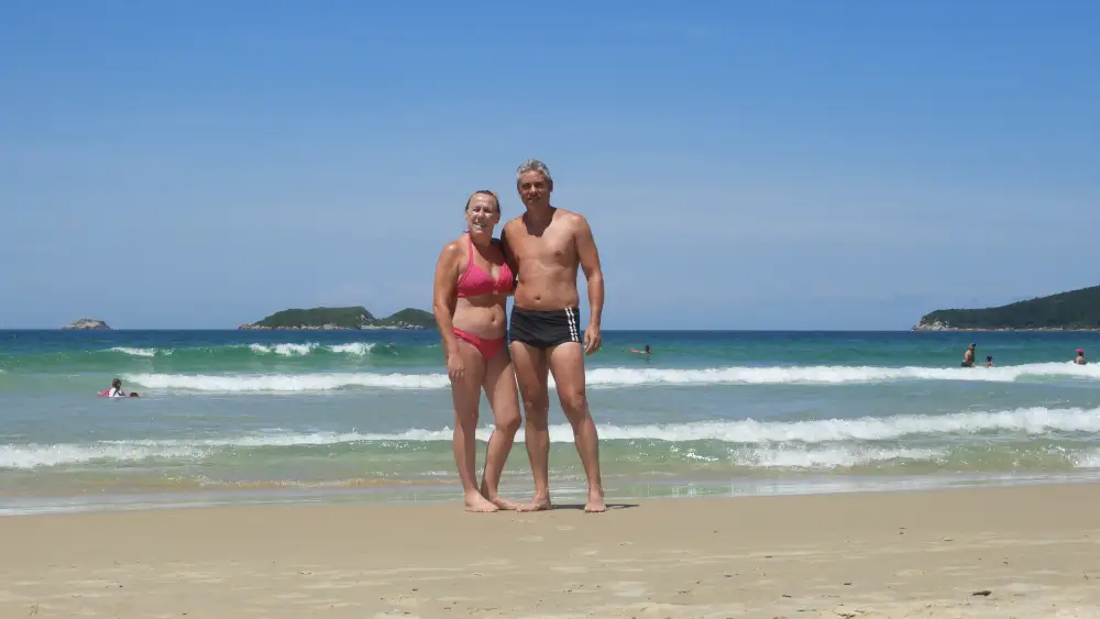 Nosotros en la playa