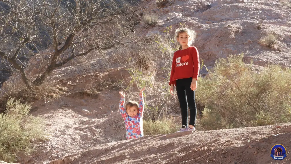 Lulu y Del en Purmamarca