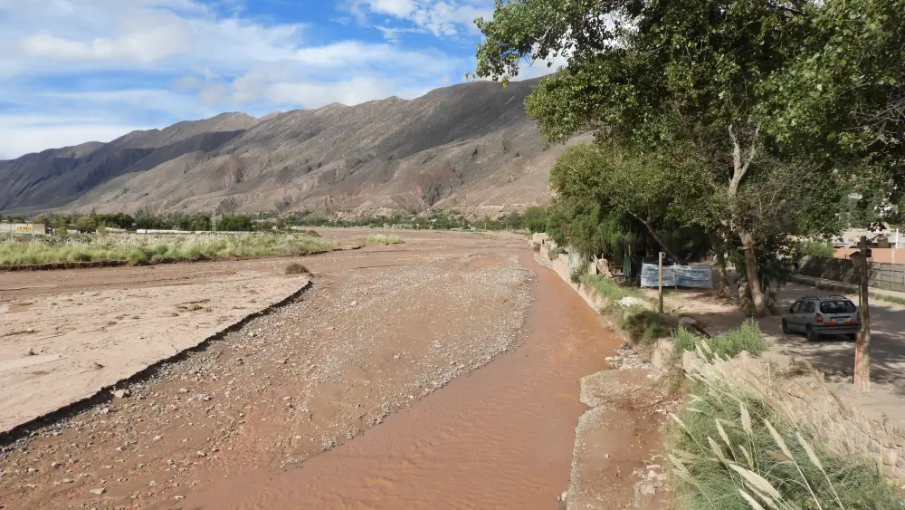 Rio Grande en Tilcara